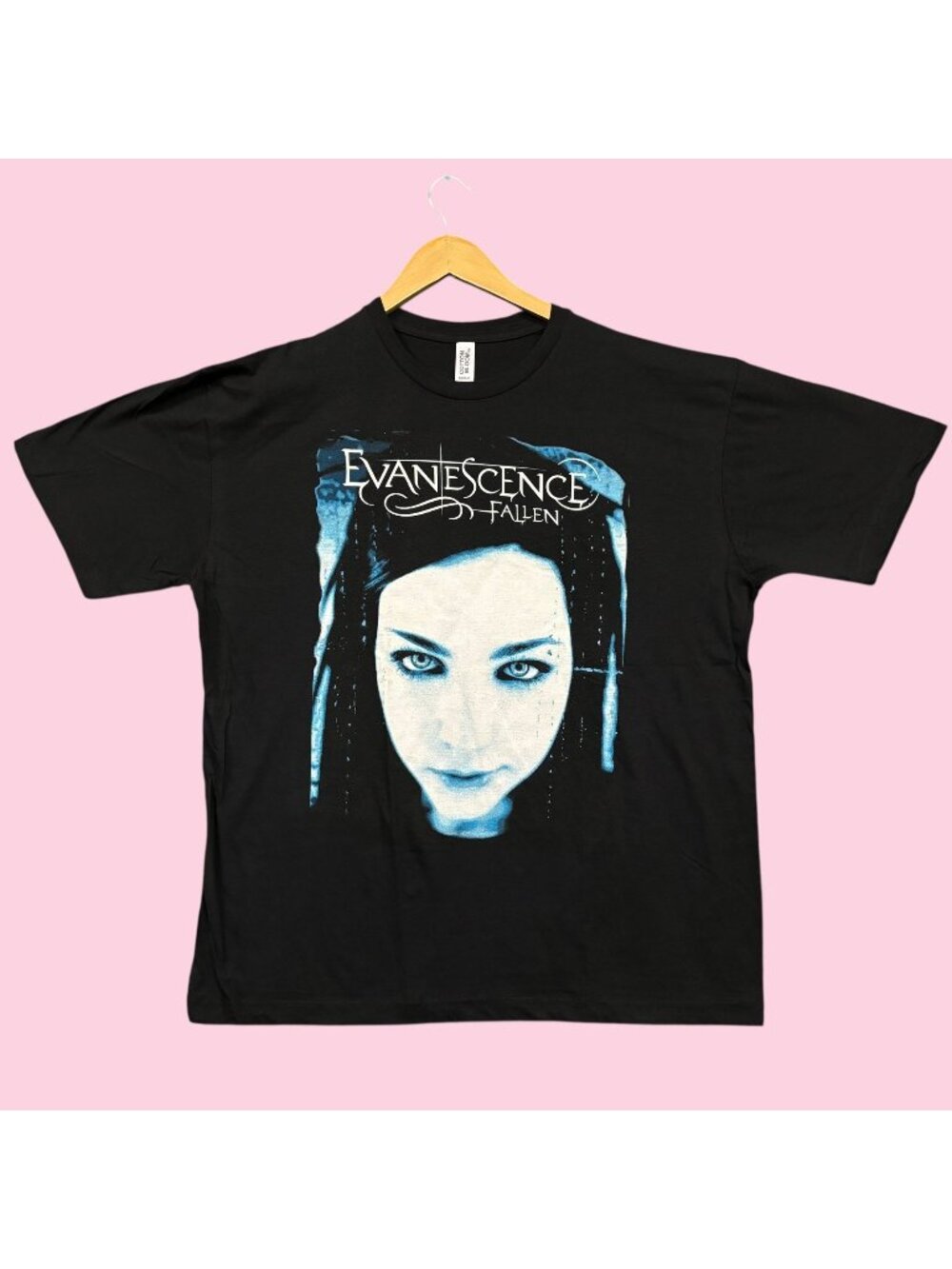 Evanescence Fallen Album Cover Gothic Rock Band Tee XL